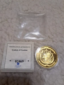 History of America Pledge Of Allegiance Commemorative Coin America's Mint 1924! - Picture 1 of 7