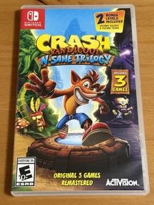 Crash Bandicoot N Sane Trilogy Nintendo Switch komplett CIB getestet - Bild 1 von 5