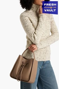RRP€484 3.1 PHILLIP LIM Soleil Leather Bucket Bag Removable Pouch Drawstring - Picture 1 of 9