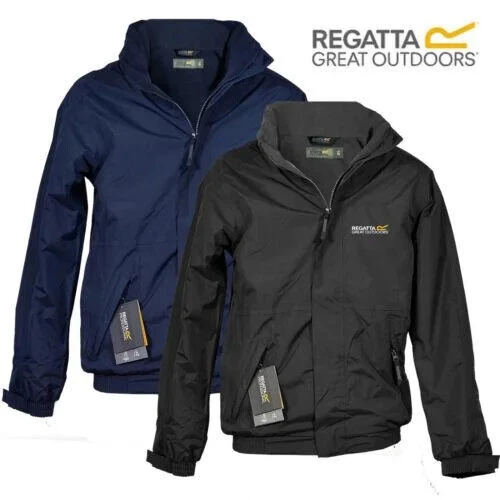 Regatta Dover Mens Thermal Fleece Lined Bomber Waterproof Jacket Coat  RRP £70 - Image 1 of 1