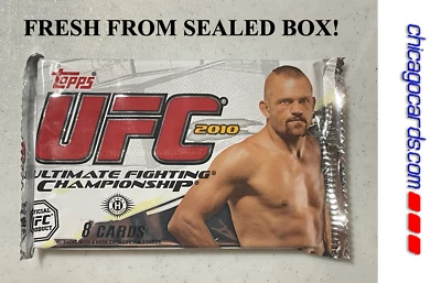 2010 Topps UFC Series-4 Hobby Pack Look4 AUTO Relic Parallel Chuck Liddell Cover - Image 1 of 4