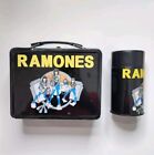 The Ramones Metal Lunchbox Lunch Box By Neca 2002 W/ Thermo Bottle Punk Vhtf