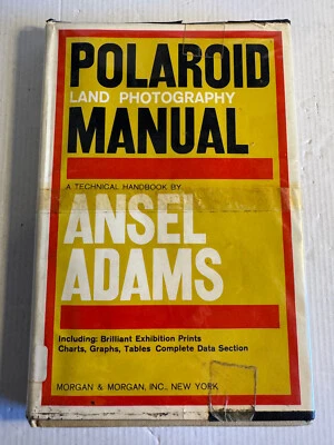 Ansel Adams Polaroid Manual Land Photography HCDJ Vintage Ex-Library 1963 - Image 1 of 4