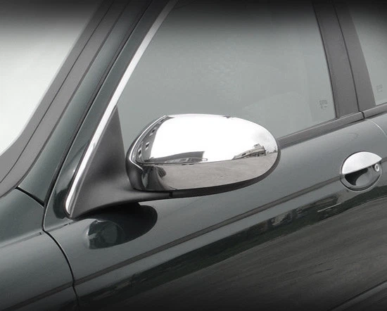 铬镜装饰 2 件套适用于捷豹 X 型 2002 2003 2004 2005 2006 2007 — 第 1/1 张图片