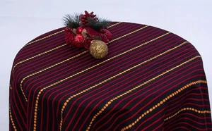Mantel Ucraniano Ornamento Popular Boda PLAKHTA Negro Rojo Amarillo Marmota - Imagen 1 de 5