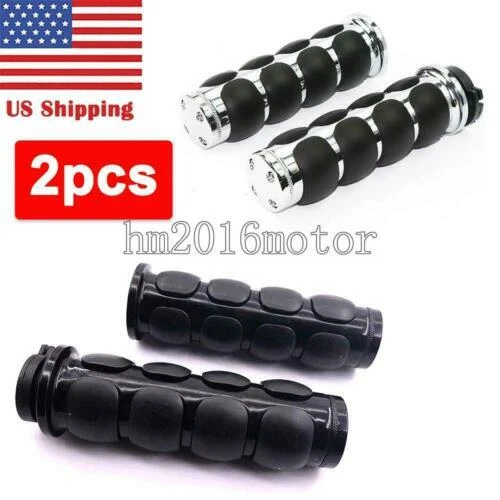 Empuñaduras de manillar de motocicleta de 1" para Kawasaki Vulcan VN 900 1500 1600 2000 Foto 1 de 1