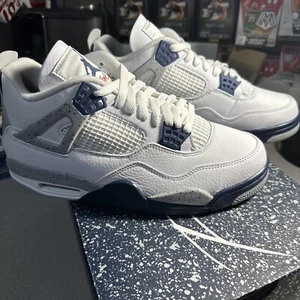 Air Jordan 4 Retro Midnight Navy Nuevo Talla 10 Con Caja Original 🔥🔥🔥🔥 - Imagen 1 de 9