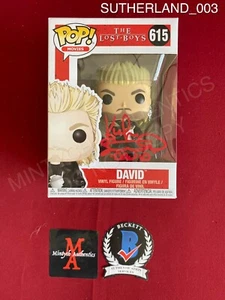 Kiefer Sutherland autographed signed David Funko Pop #615 The Lost Boys Beckett - Picture 1 of 7