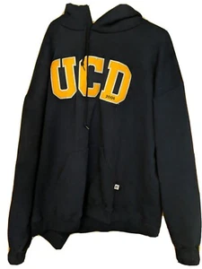 UCD 2008 Embroidered Russell Athletic Dark Blue Hoodie Size Triple Extra Large - Imagen 1 de 7
