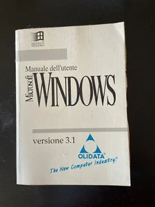 MANUALE UTENTE WINDOWS 3.1 CON MARCHIO OLIDATA - Photo 1/2