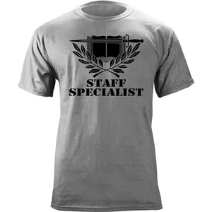 US Army Staff Specialist Insignia Veteran Graphic T-Shirt - Picture 1 of 7