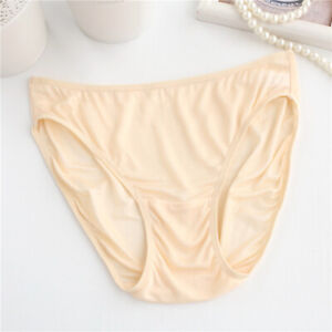 100% Mulberry Silk Underwear For Women Briefs Thin Silk Lady Panties Popular New