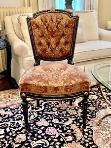 Very Rare Victorian Louis XVI Side Chair Belter Leon Marcotte 1860 MUSEUM - Picture 1 of 13