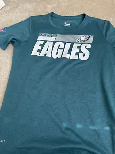 Philadelphia Eagles NFL Shirt boys size M 10-12 Short Sleeves Nike100% Polyester - Picture 1 of 2