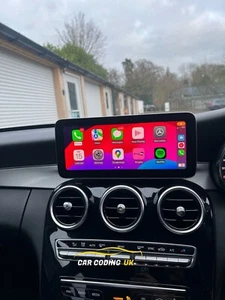 Mercedes C Class Apple CarPlay & Android Auto UNLOCK | GENUINE MERCEDES SOFTWARE - Picture 1 of 7