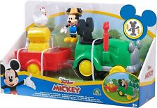 Disney Junior Mickey Mouse Barnyard Fun Tractor, Multi Colour Tractor trailer