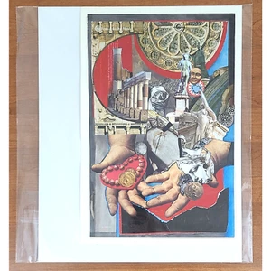 Festival Dei Due Mondi Art Print With Separate Matting. Print is 18" x 11.25" - Picture 1 of 6