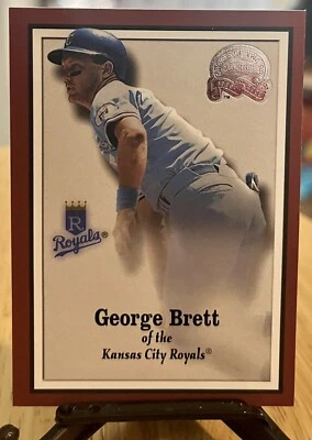 2000 Fleer Greats Of The Game Baseball George Brett #21 Kansas City Royals  - Image 1 of 2