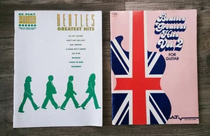 2 Songbook Lot Beatles Greatest Hits & Greatest Hits Vol 2 Sheet Music Lyric  - Bild 1 von 12