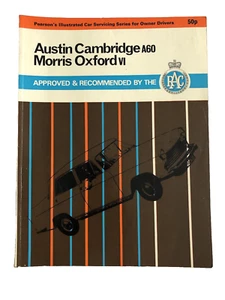 Austin Cambridge A60 Morris Oxford VI Service Repair Manual Pearsons Illustrated - Picture 1 of 8
