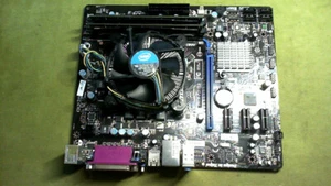 MSI H61M-P23 (B3) Motherboard LGA1155 H61 8GB DDR3 mATX Intel i3 2120 3.30GHz - Picture 1 of 5
