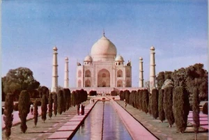 Cartolina Il Taj Mahal, Agra, India - Foto 1 di 2