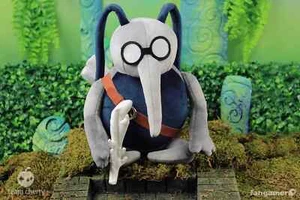Hollow Knight Humming Singing Cornifer Plush Plushie Figure 8" Statue official - Picture 1 of 6