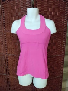 Women's Lululemon Sleeveless Top Shirt Yoga Athletic Size 6 ? Pink - Imagen 1 de 3