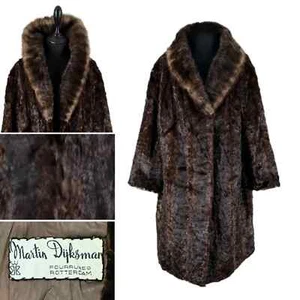Vintage Real Fur Mink Coat beautiful brown coat for women Excellent Condition - Picture 1 of 8