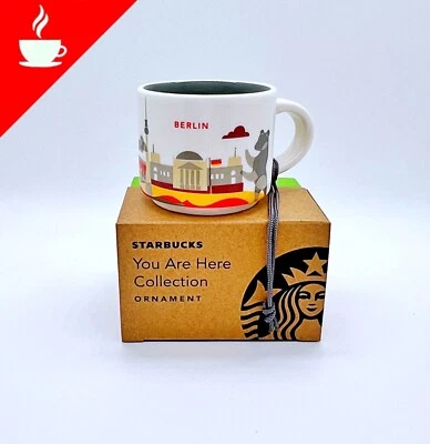 STARBUCKS COFFEE COMPANY® Starbucks Espresso Tasse 🇩🇪 Berlin Ornament YAH City Serie Deutschland