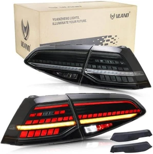 SET FARI FANALI POSTERIORI GOLF 7 E GOLF 7.5 COLORE FUME' FULL LED MATRIX DINAMI - Picture 1 of 9