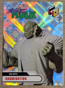 2024 Upper Deck Marvel Studios Series 1 HoloGrFX HG-30 Tim Roth As Abomination - Picture 1 of 2