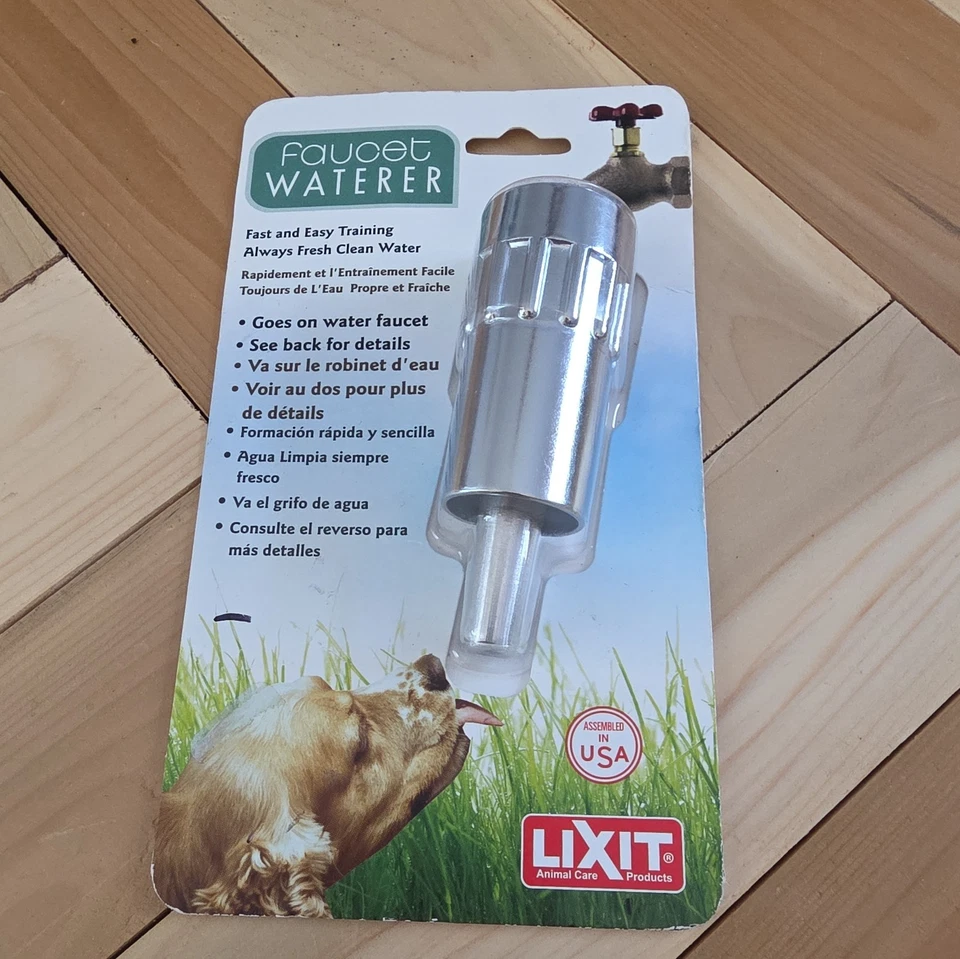 Fuente de agua Lixit L-100 840 - plateada Foto 1 de 2