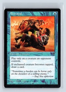 (3x) BETRAYAL – MTG Magic the Gathering Card – Visions – Common - Picture 1 of 6