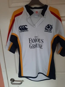 SCHOTTLAND RUGBY UNION SHIRT FAMOUS GROUSE SHIRT TRIKOT CANTERBURY GR. L - Bild 1 von 15