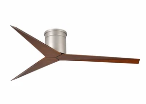 Eliza-H - Flush Mount Ceiling Fan in Contemporary and Transitional Style 10 - Picture 1 of 12