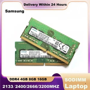 Samsung DDR4 4GB/8GB/16GB 2133/2400/2666/3200MHZ SODIMM Laptop RAM 1.2v Lot - Picture 1 of 12