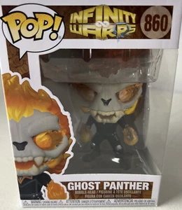 Funko Pop! Ghost Panther (#860) Marvel Infinity Warps Bobblehead Vinyl Figur - Bild 1 von 3