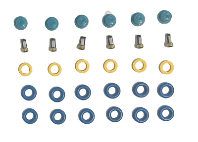 Kit de reparación de inyector de combustible de 6 cilindros para autos camionetas Ford, Lincoln, Mercury Foto 1 de 3