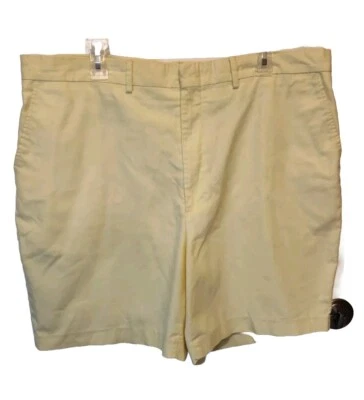 Pantalones Cortos Windham Pointe Para Hombre Talla 40 Amarillo Pálido Chino Golf Frente Plano Ligeros Foto 1 de 4