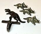 Drawer Dinosaur Cabinet Dresser Knobs (lot Of3)~Rustic ALSO 7” Dinosaur Hook