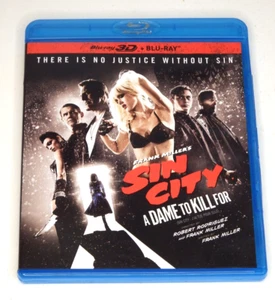Sin City: A Dame to Kill For (Blu-ray 3D & Blu-ray, 2014 Film) Jessica Alba - Picture 1 of 3