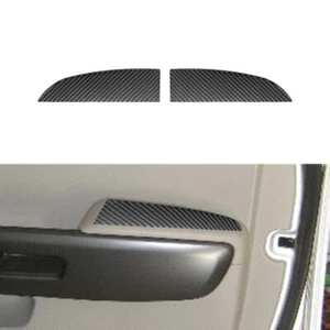 Cubierta adhesiva de fibra de carbono para panel de puerta delantera para KIA Sedona 2015-2016 - Imagen 1 de 16