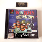 WORMS WORLD PARTY PS1 Playstation 1 PAL Multi ITA