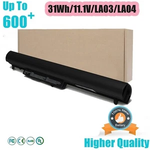 BATTERY REPLACE WITH HP SPARE 776622-001 (LA03 LA04) For HP 15-f272wm 15-f222wm - Picture 1 of 11
