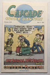 Cascade Comix Monthly #8 Underground Comic Oct 1978 Gilbert Shelton, Griffith - Picture 1 of 3