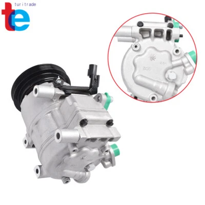 Compresor de aire acondicionado con embrague 2006 2007 2008 2009 para Hyundai Accent 1,6 L CO 10925C Foto 1 de 4