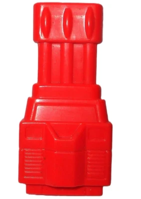 Gobots vintage GRUNGY red gun courageous 1984 tonka bandai machine robo part - Image 1 of 2