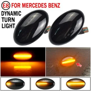 2x Dynamic Turn Signal Light Side Marker Lamp For Mercedes Smart W168 W639 W447 - Picture 1 of 14
