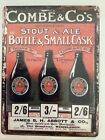 Small Combe & Co?S Stout  Metal Wall Sign Bar Pub Kitchen Garage Outdoor  6X8in